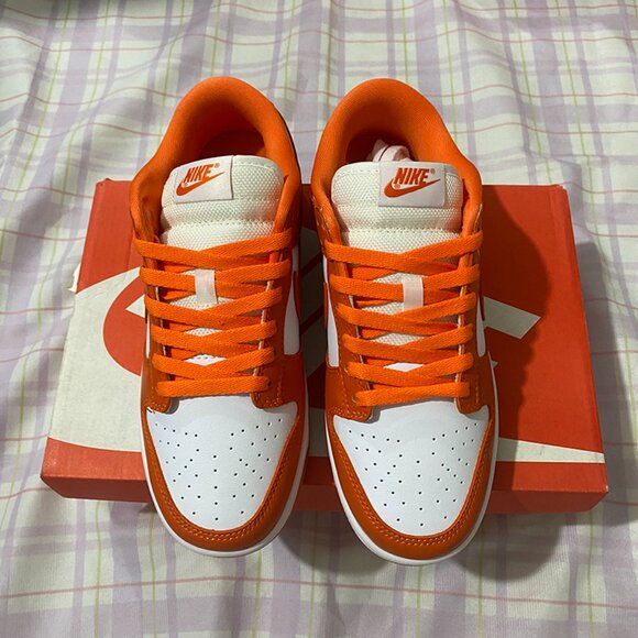 Nike Vitality Orange And White Sneakers